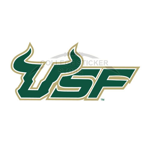 Homemade South Florida Bulls Iron-on Transfers (Wall Stickers)NO.6240